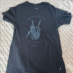 Gray Graphic T-Shirt- Vans